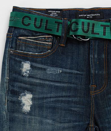 Cult of Individuality Punk Super Skinny Stretch misc detail 2 view