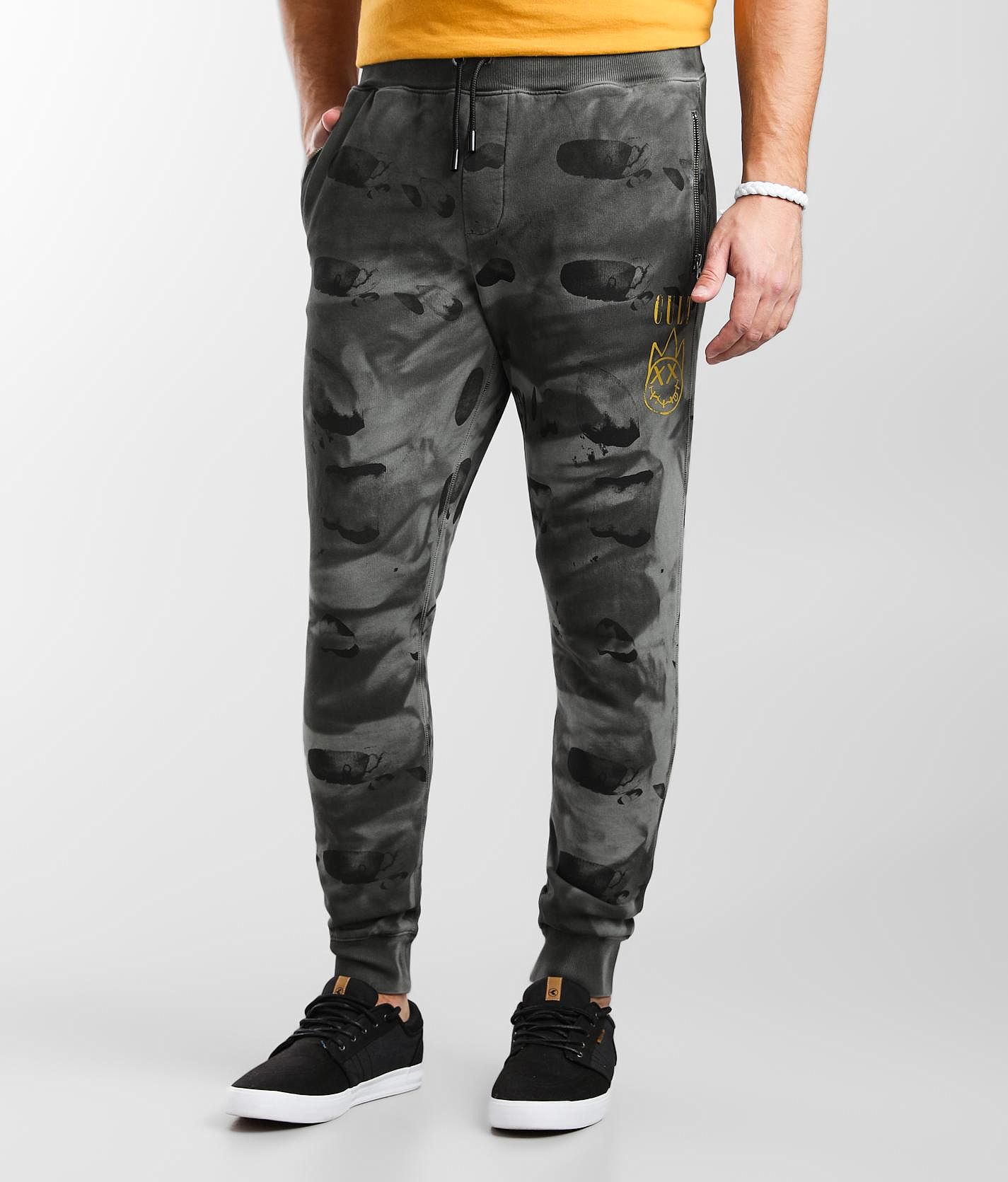 Cult of Individuality Novelty Jogger Sweatpant - Men's Pants in Charcoal