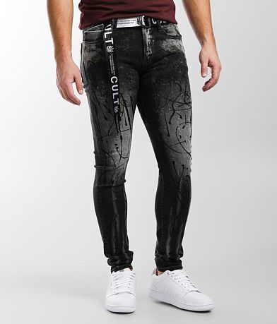 Cult of Individuality Punk Super Skinny Jean front view