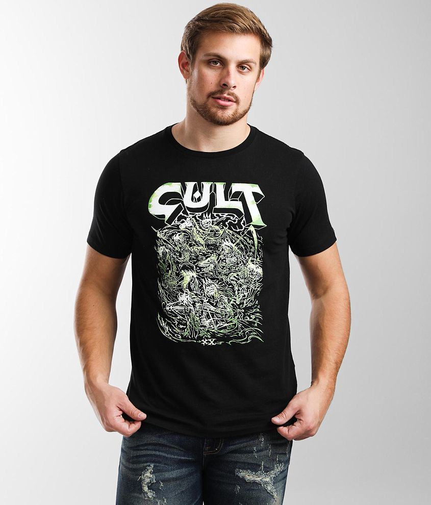 Cult of Individuality Glow T-Shirt - Men's T-Shirts in Black | Buckle