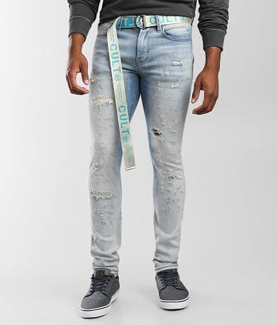 Cult of Individuality Punk Super Skinny Jean front view
