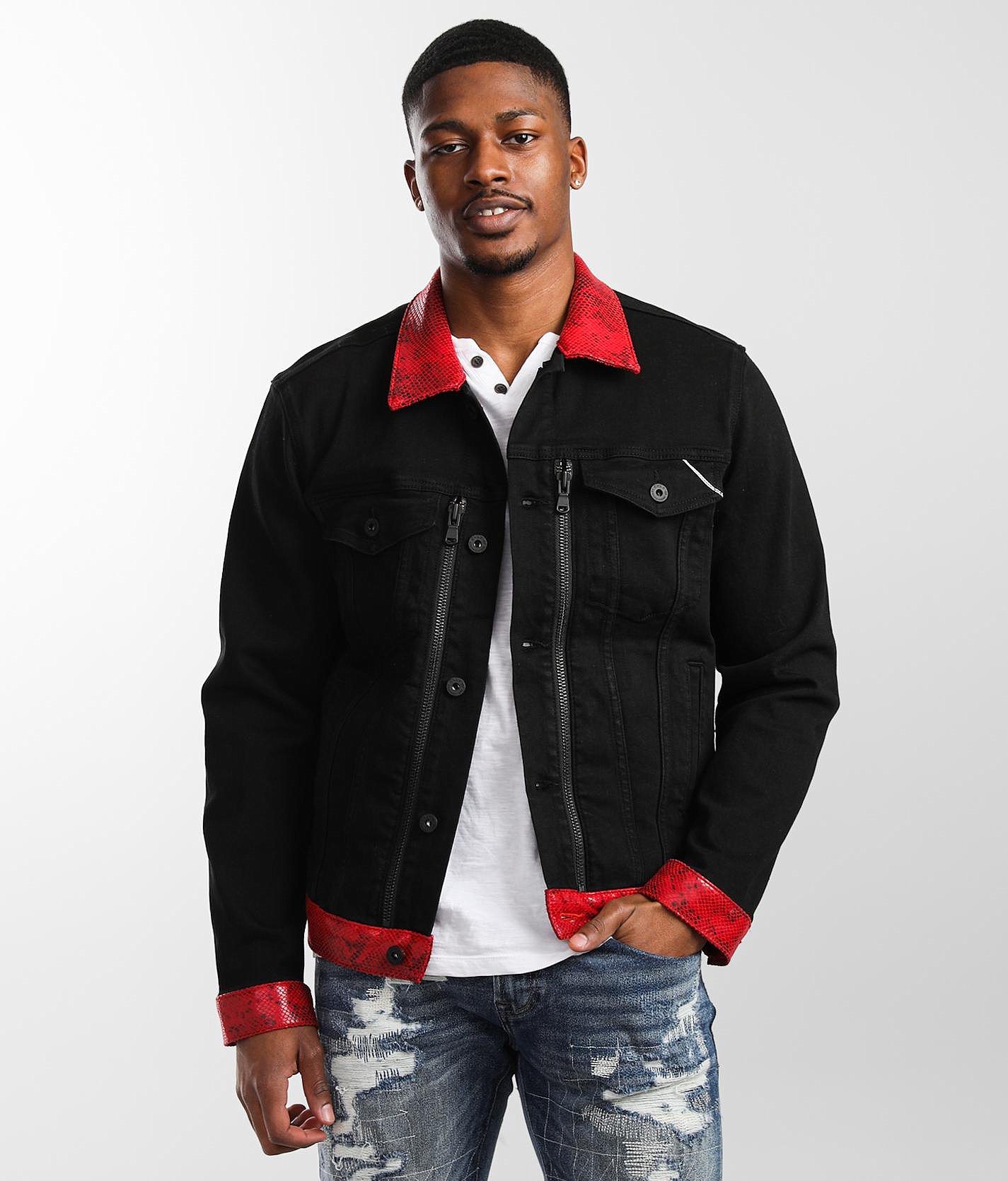 Air Jordan x Levis Reversible Trucker Jacket Black/Red