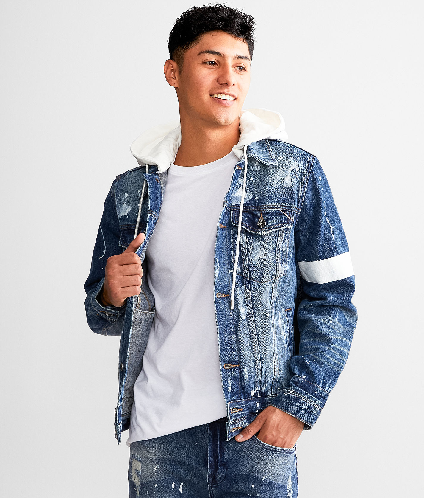 Cult of Individuality Type IV Denim Jacket Men s Coats Jackets in