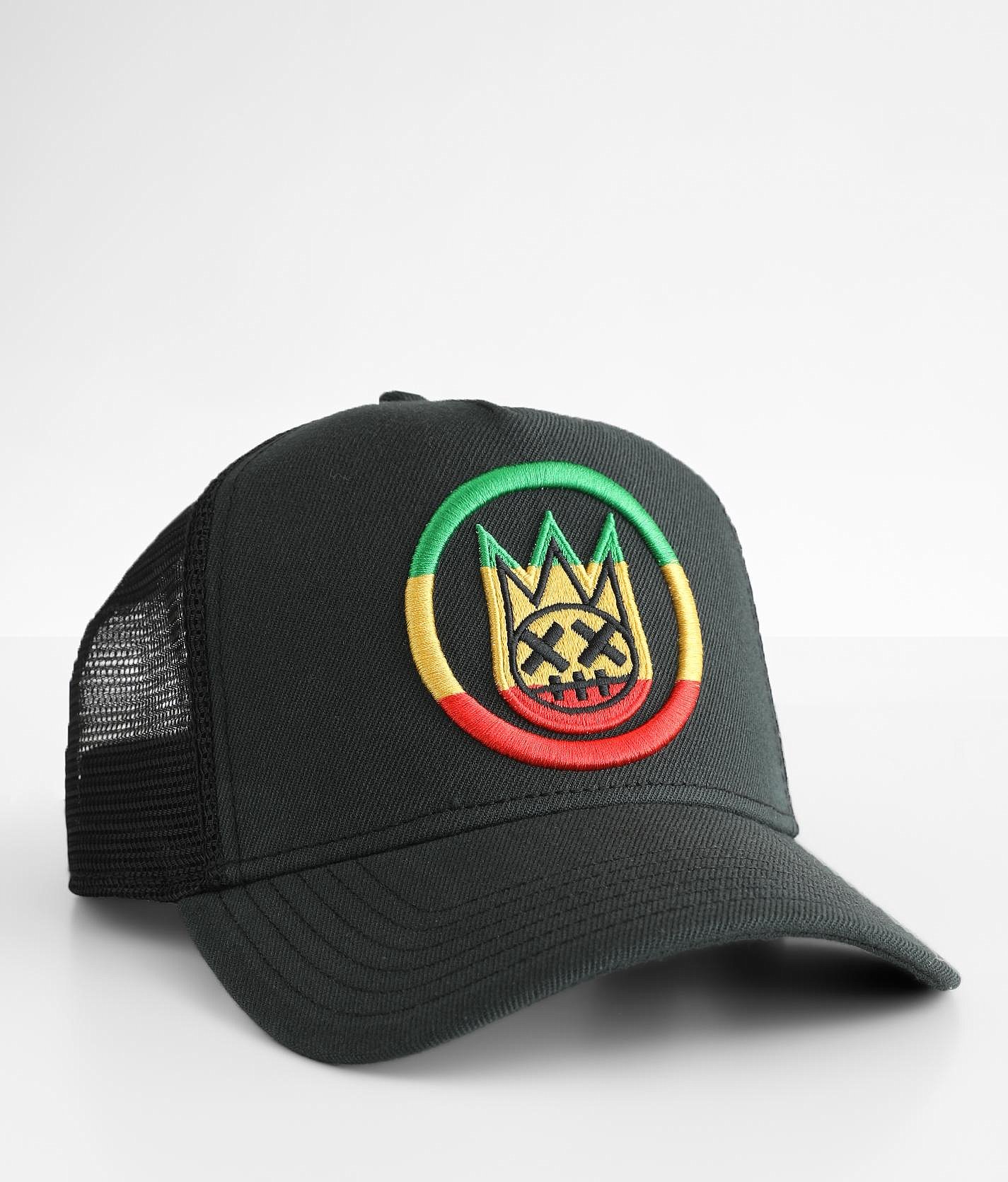 Casquette Trucker Bob Marley Officielle - Logo Et Visage - Taille Unique Réglable - Noir - 3