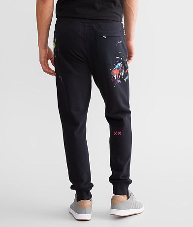 Cult of Individuality Splatter Jogger BACK