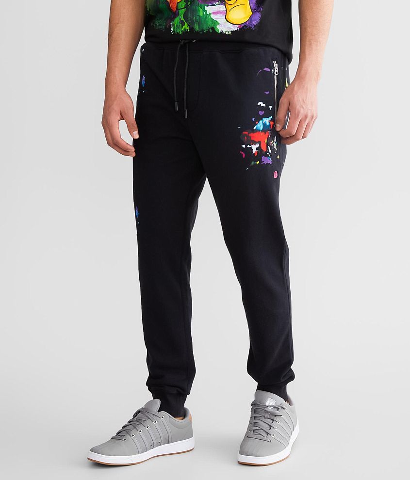 Cult of Individuality Splatter Jogger front view