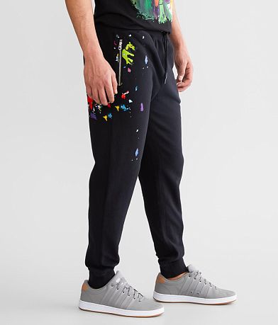 Cult of Individuality Splatter Jogger FULL_LEFT_SIDE
