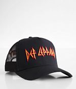 デフ・レパード キャップ Cult of Individuality Def Leppard Trucker Hat - Men's Hats in