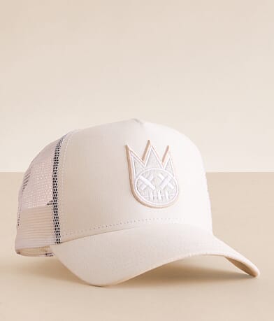 Cult of Individuality Clean Logo Trucker Hat front view
