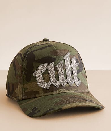 Cult of Individuality Crystal Cult Camo Hat front view