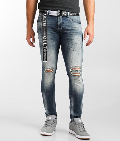 Cult of Individuality Punk Super Skinny Jean front view