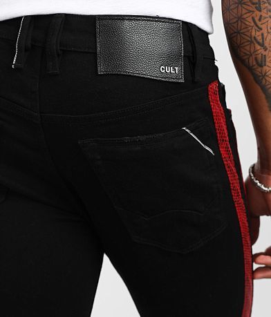 Cult of Individuality Punk Super Skinny Jean BACK_POCKET