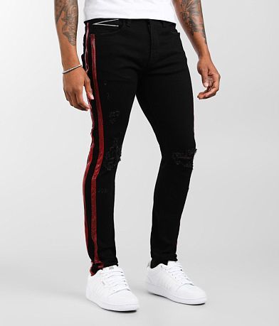 Cult of Individuality Punk Super Skinny Jean front view