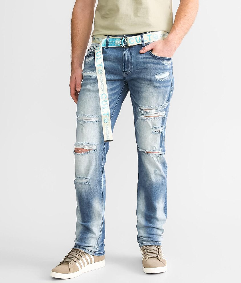 Cult of Individuality Rocker Slim Straight Stretch Jean front view