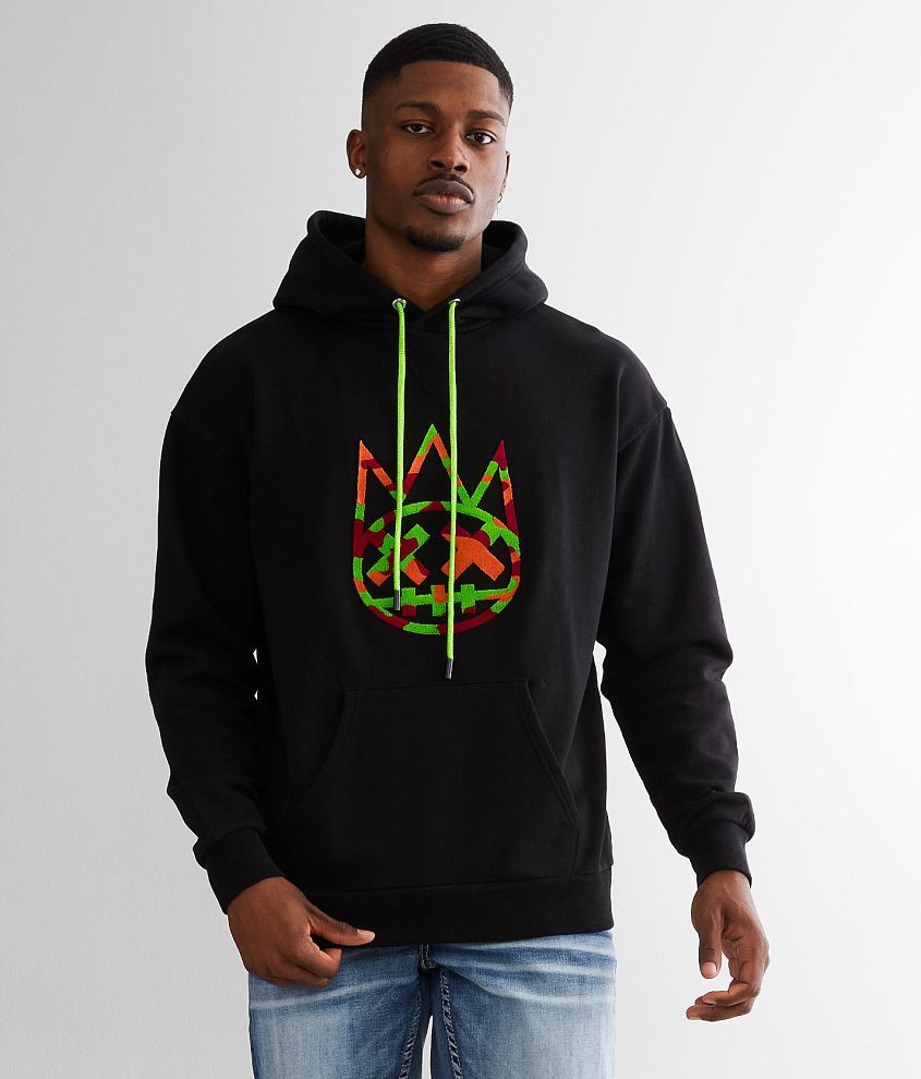 Cult of Individuality Novelty Hooded Sweatshirt front view