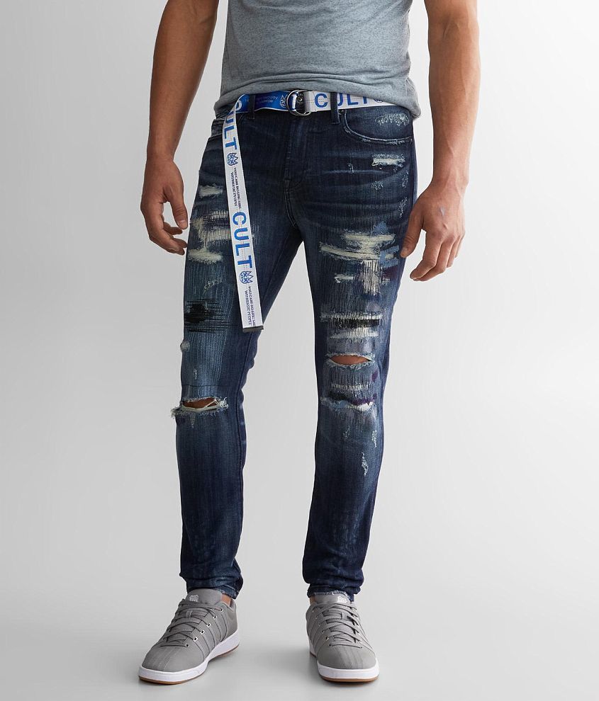 Cult of Individuality Punk Super Skinny Stretch Jean - Men's Jeans