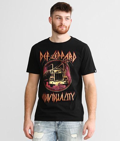 Cult of Individuality Def Leppard Band T-Shirt front view