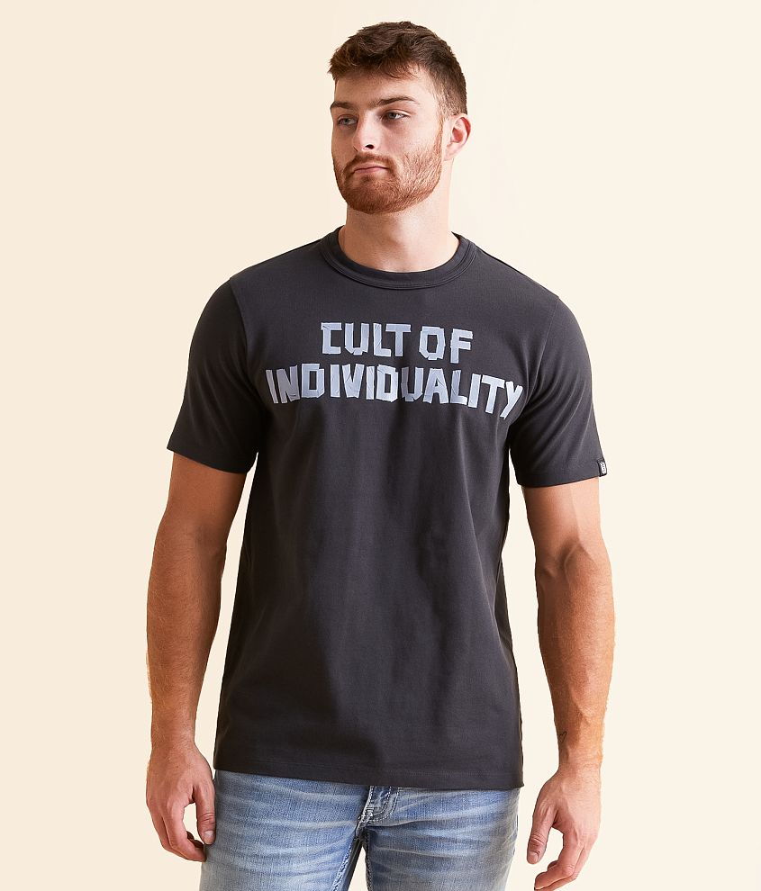 Cult of Individuality Tape T-Shirt front view