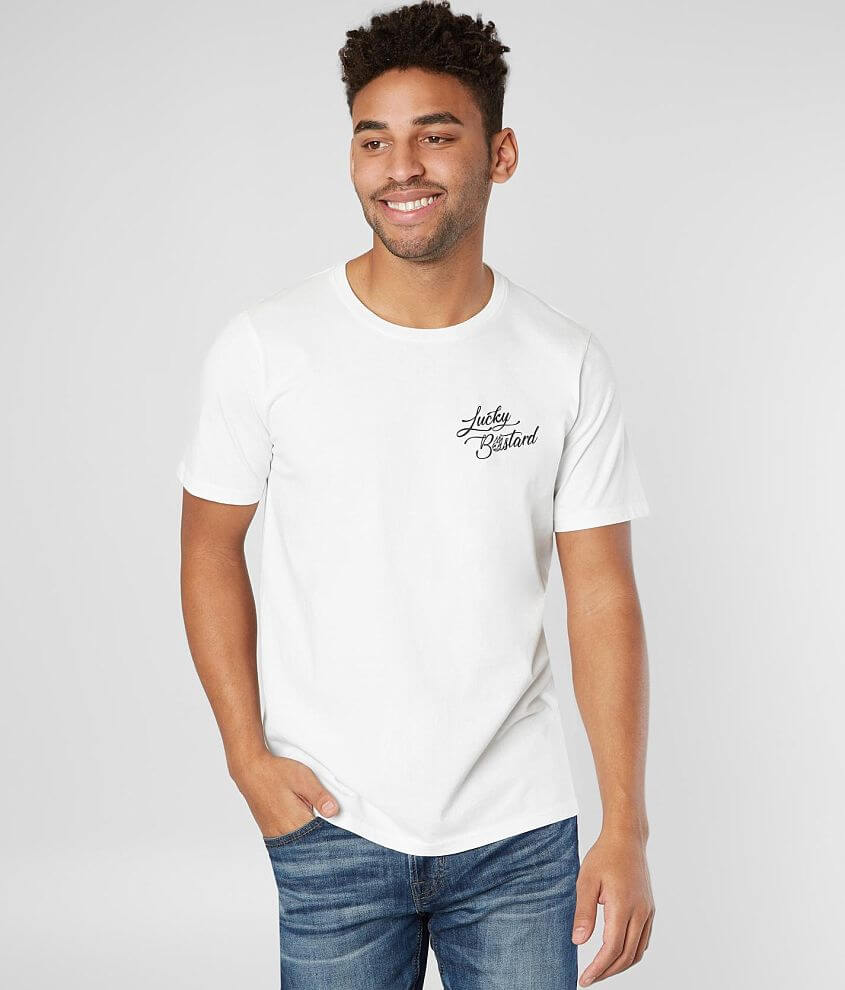 Cult of Individuality Lucky T-Shirt - Men's T-Shirts in White | Buckle