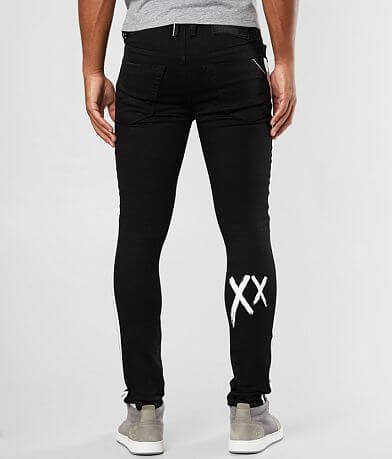 Cult of Individuality Punk Super Skinny Jean BACK