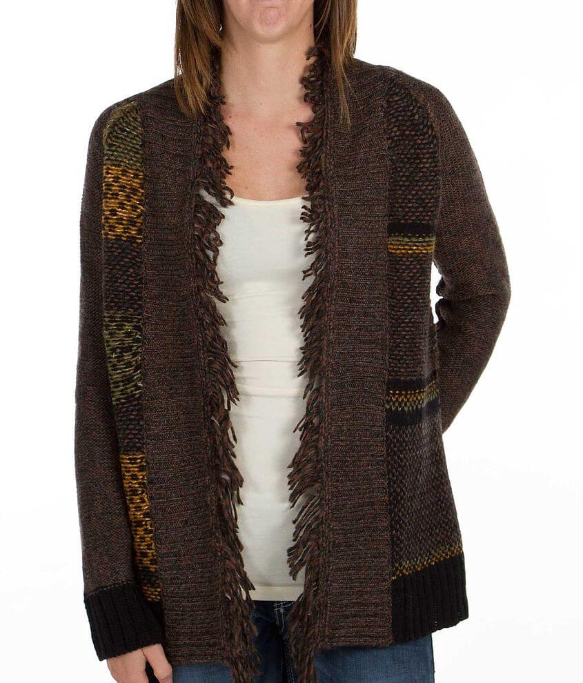 BKE Flyaway Cardigan Sweater front view
