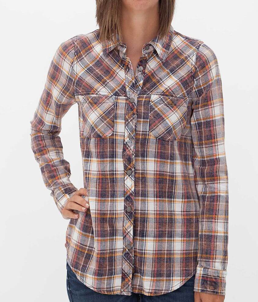 BKE Flannel Shirt front view