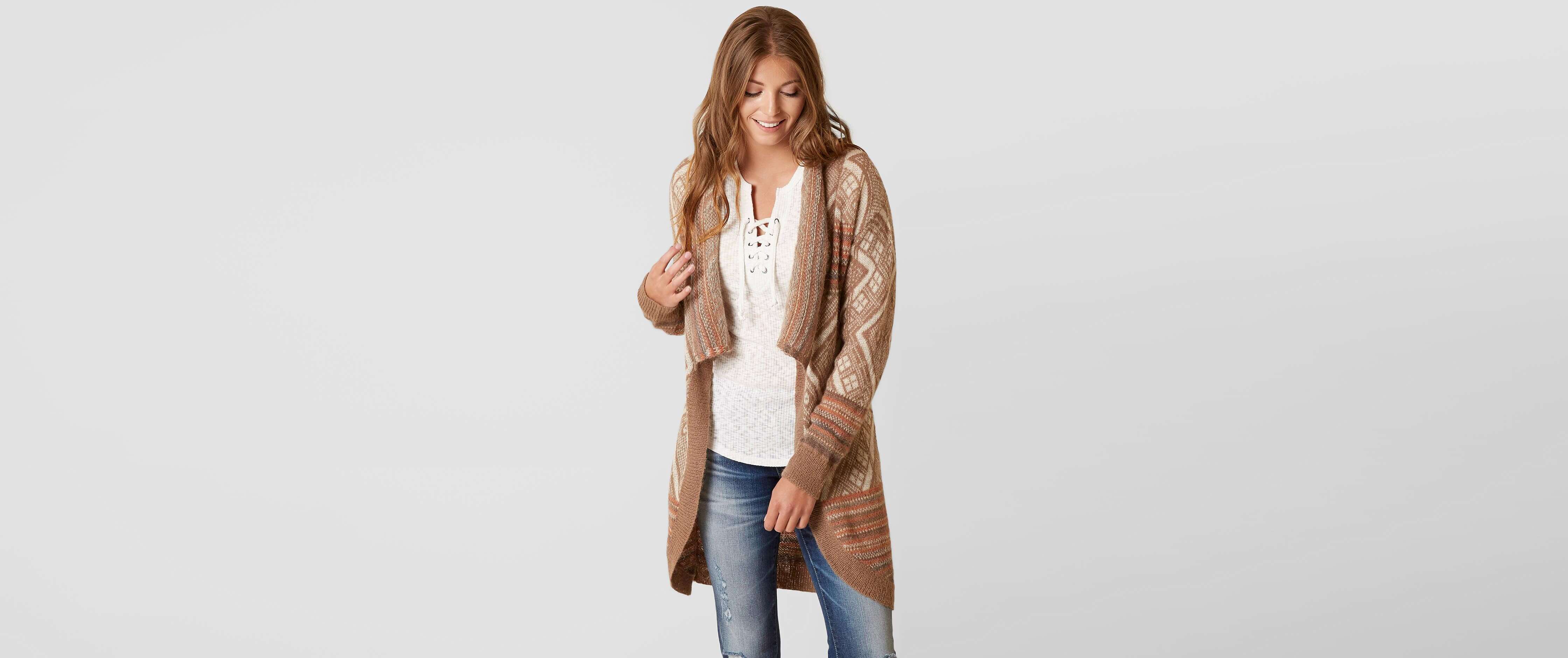 Gimmicks Wool Blend Cardigan Sweater