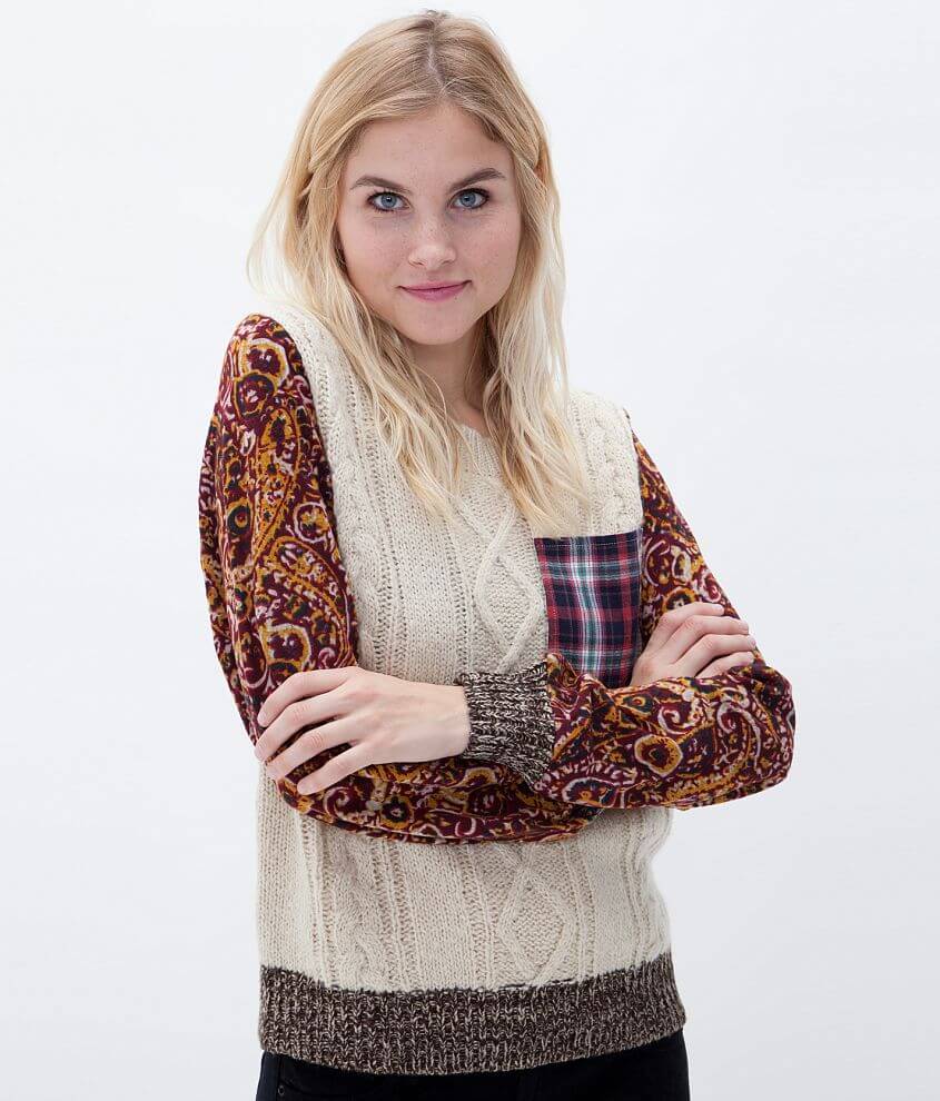 Women's wool sales blend sweaters