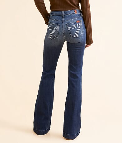 7 For All Mankind Dojo Original Trouser Jean BACK