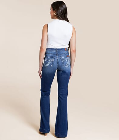 7 For All Mankind Dojo Tailorless Trouser Jean BACK