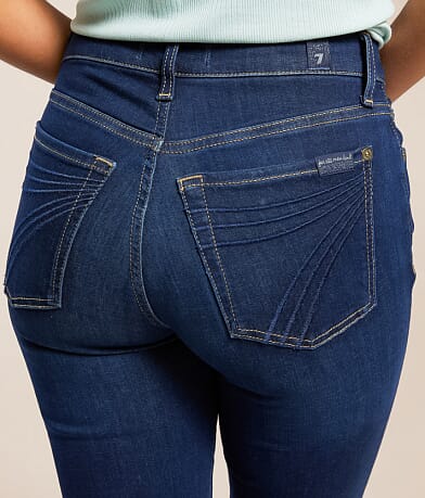 7 For All Mankind Dojo Trouser Stretch Jean back pocket view