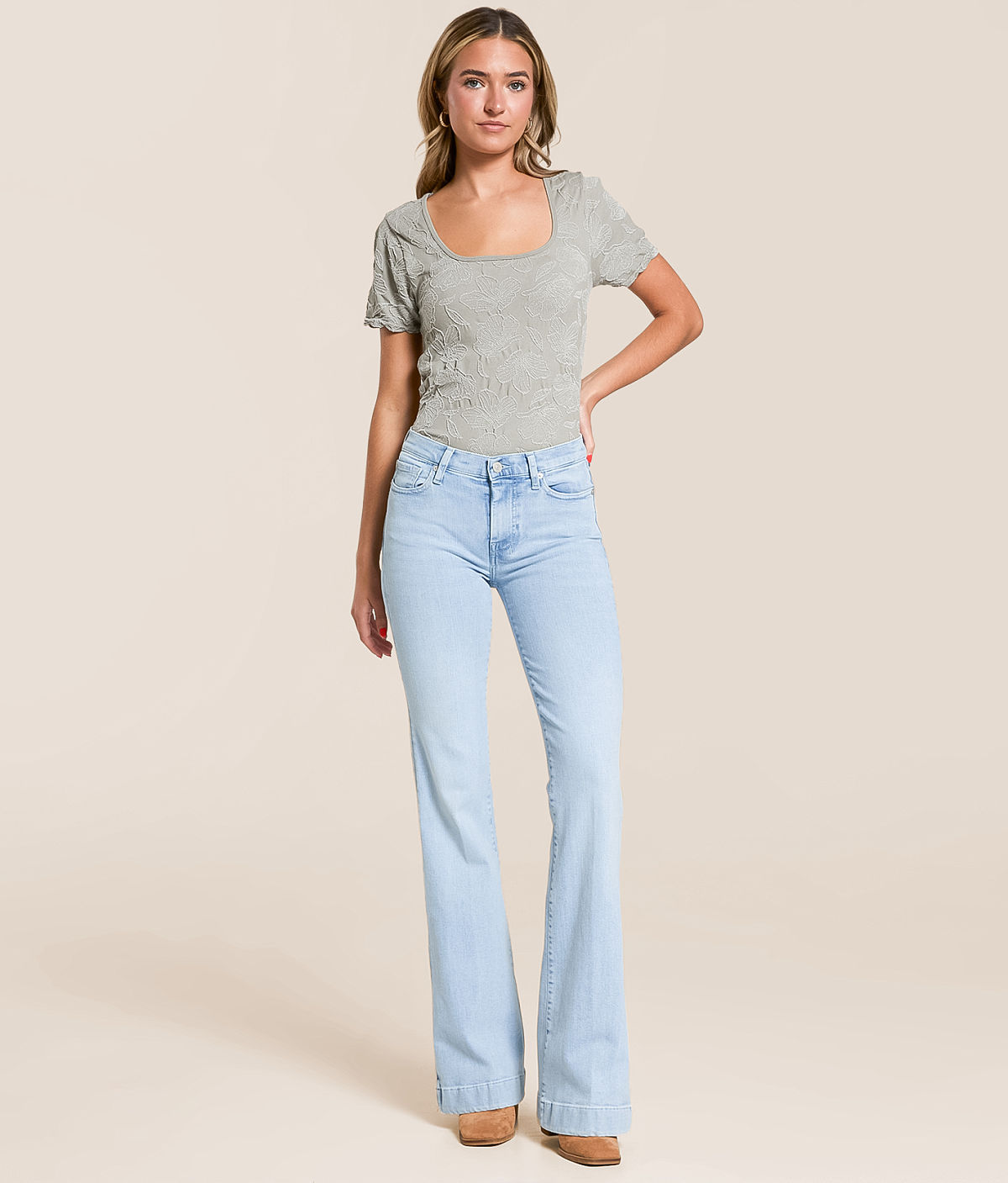 7 For All Mankind Dojo Trouser Stretch Jean — Olina by Buckle