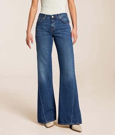 7 For All Mankind Spencer Flare Jean front view