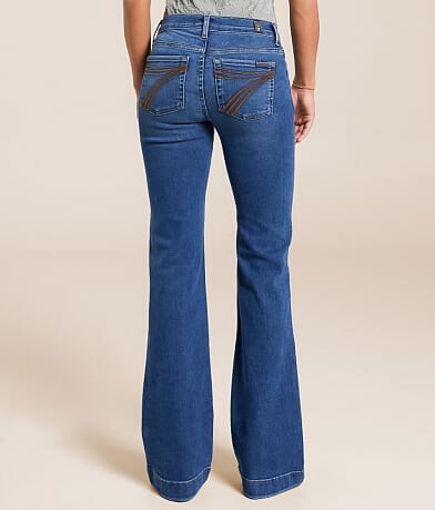 7 For All Mankind Dojo Trouser Stretch Jean BACK