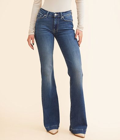 7 For All Mankind Dojo Flare Trouser Stretch Jean front view
