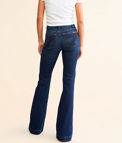 7 For All Mankind Dojo Original Trouser Jean BACK