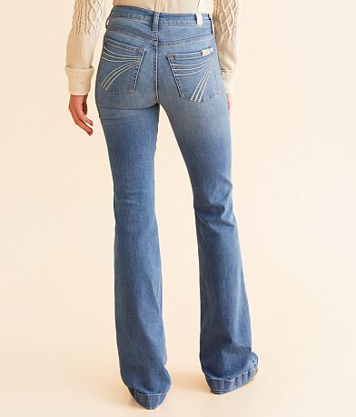 7 For All Mankind Dojo Original Trouser Jean BACK