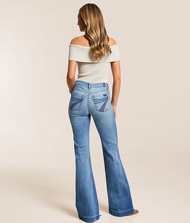7 For All Mankind Dojo Trouser Stretch Jean BACK