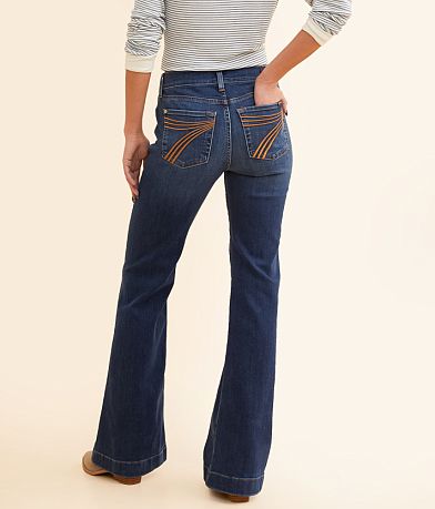 7 For All Mankind Dojo Tailorless Trouser Stretch Jean front view