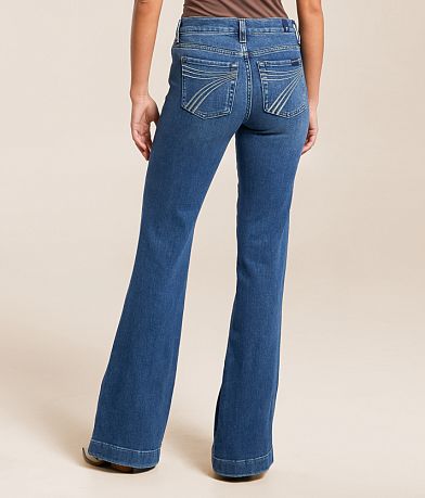 7 For All Mankind Dojo Tailorless Trouser Stretch Jean BACK