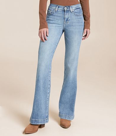 7 For All Mankind Dojo Tailorless Trouser Stretch Jean front view
