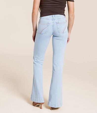 7 For All Mankind Dojo Tailorless Trouser Stretch Jean BACK