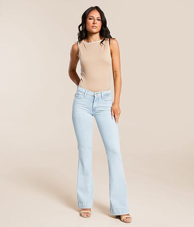 7 For All Mankind Dojo Tailorless Trouser Stretch Jean front view