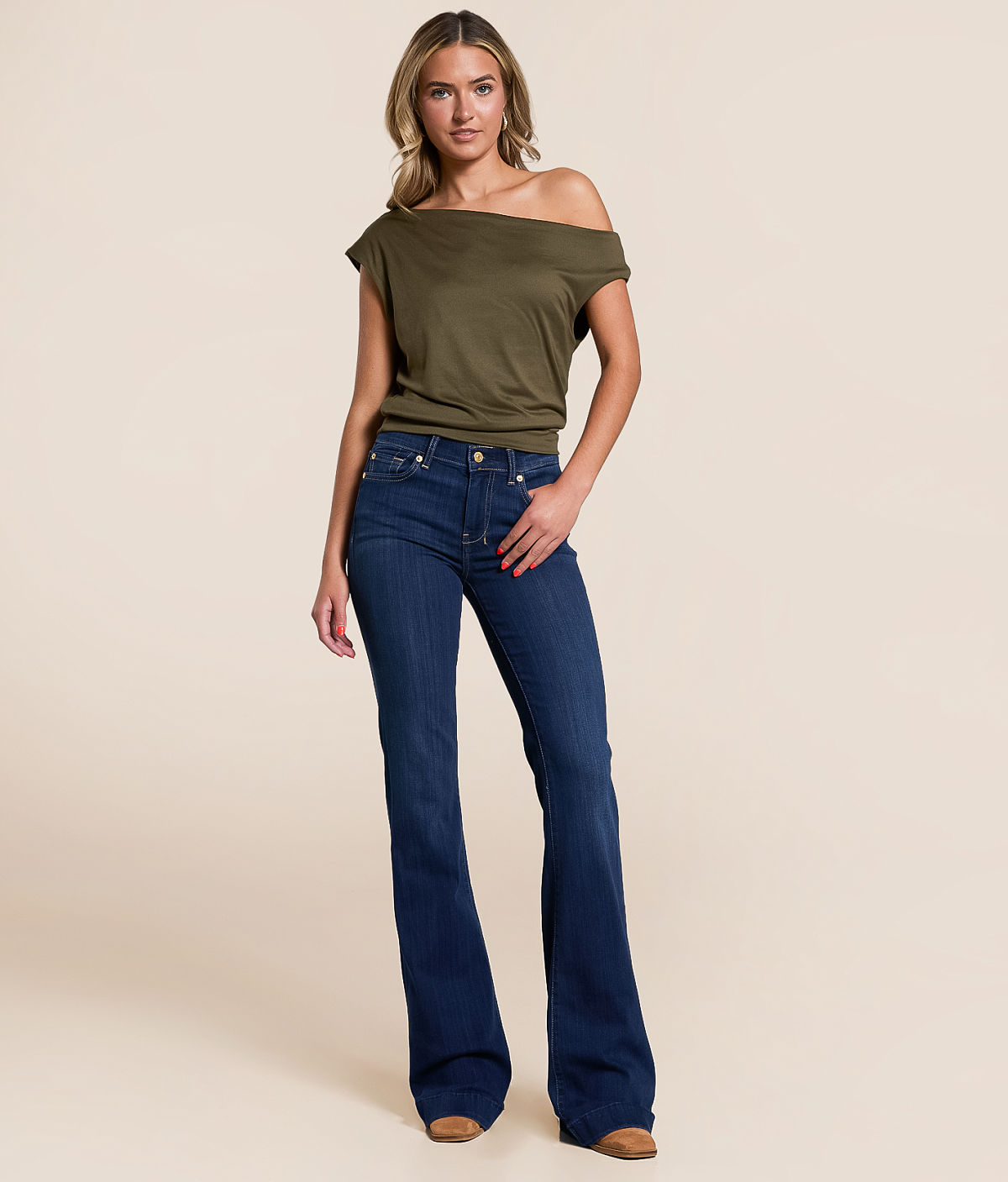 7 For All Mankind Dojo Trouser Stretch Jean — Tried & True by Buckle