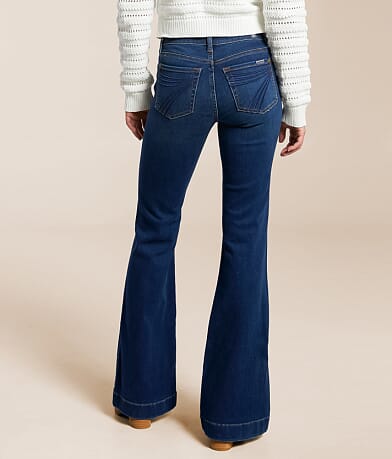 7 For All Mankind Dojo Flare Trouser Stretch Jean BACK