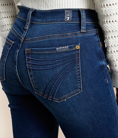 7 For All Mankind Dojo Flare Trouser Stretch Jean BACK_POCKET