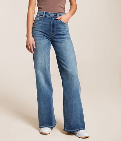 7 For All Mankind Jo Wide Leg Stretch Jean front view