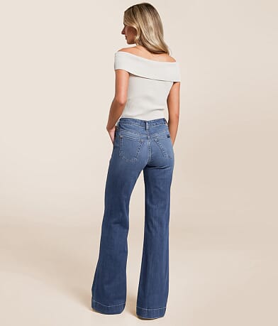 7 For All Mankind Modern Dojo Trouser Stretch Jean BACK