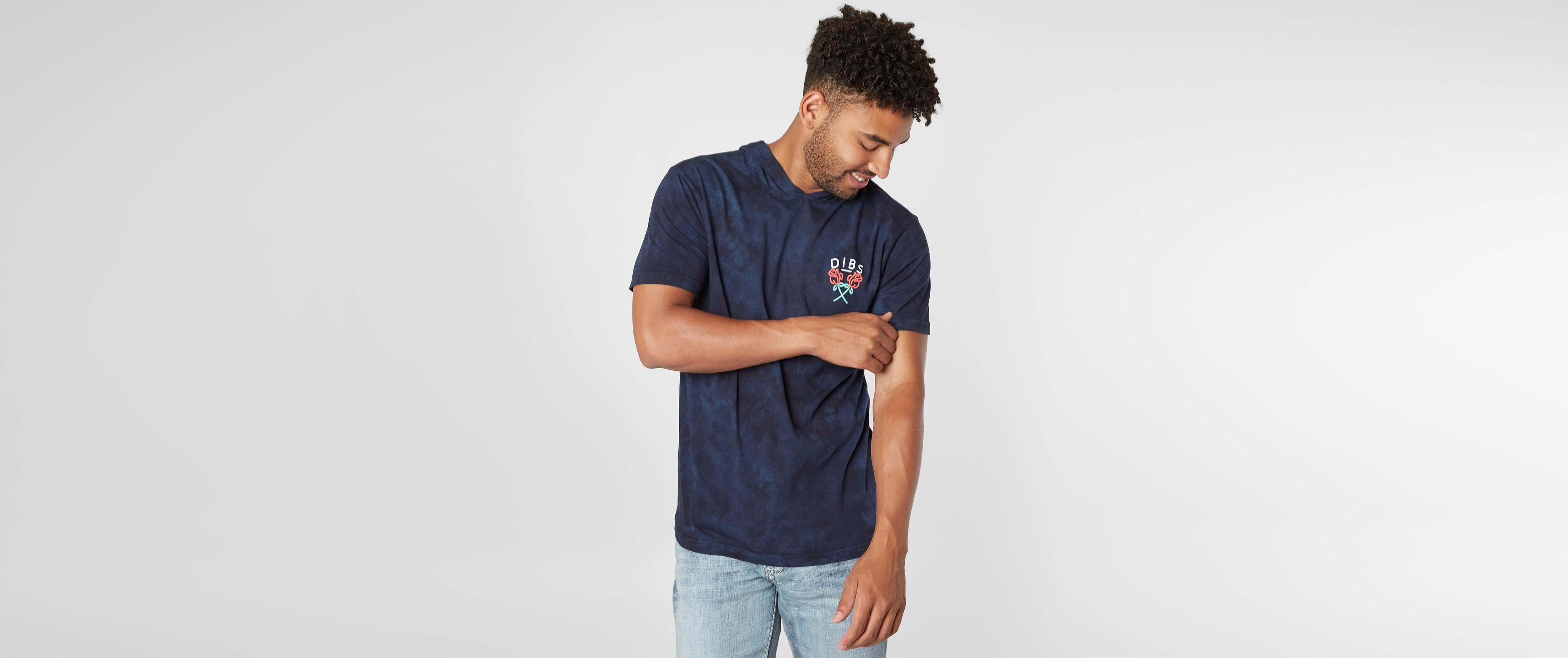 Image of Dibs Gently Glow Hooded T-Shirt