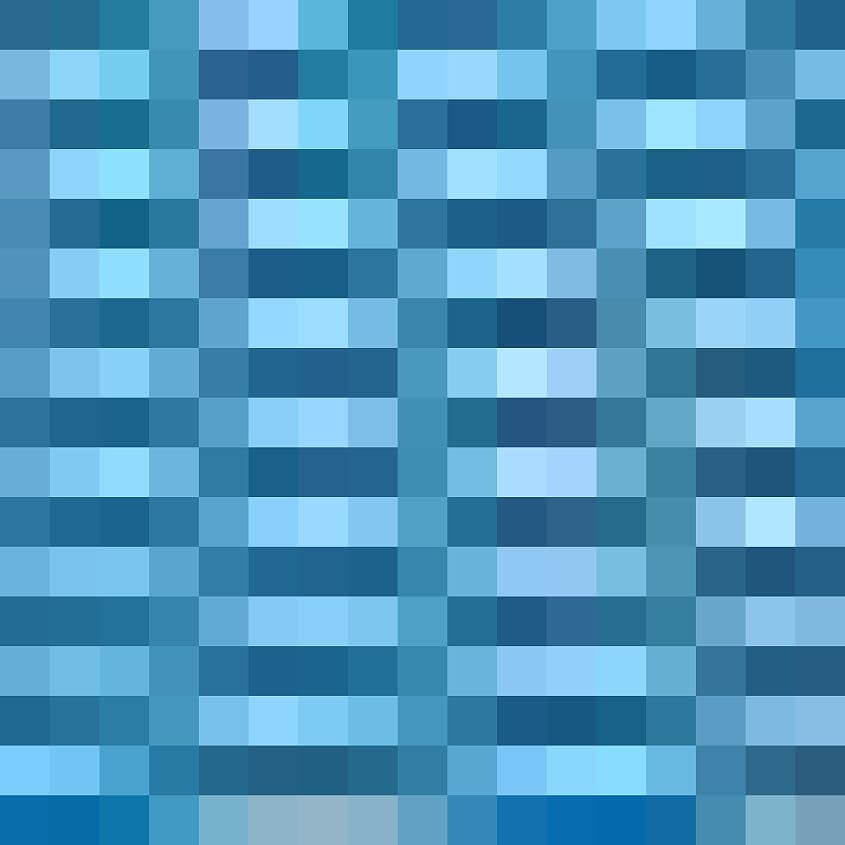 Ocean Blue White